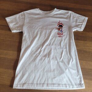 Capcom Street Fighter X Ryu Japan Since 1987 Graphic Tee White Tshirt Size S